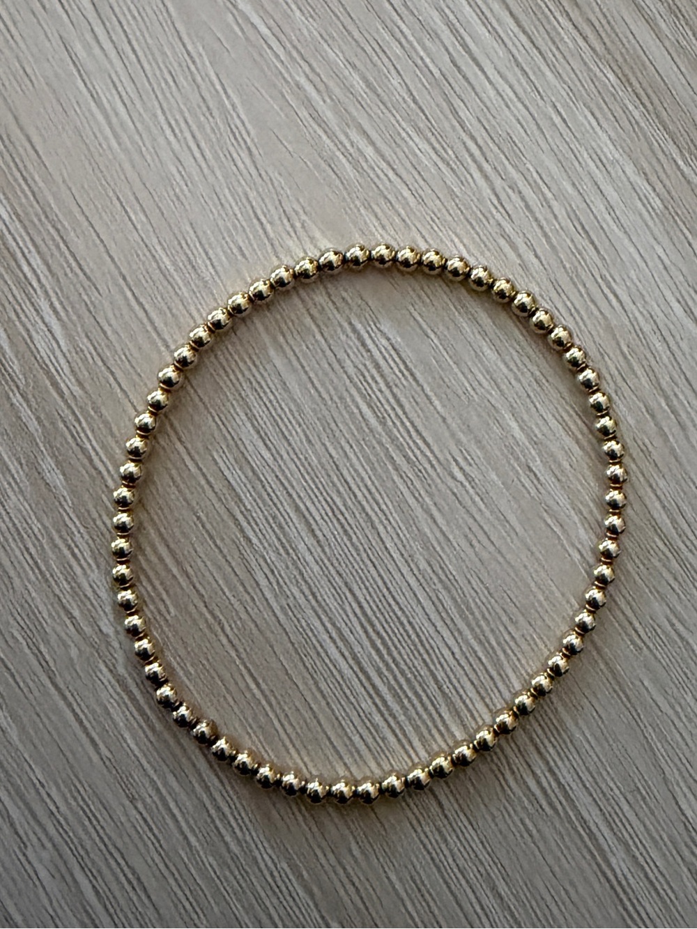 14k Gold Filled Beaded Bracelet